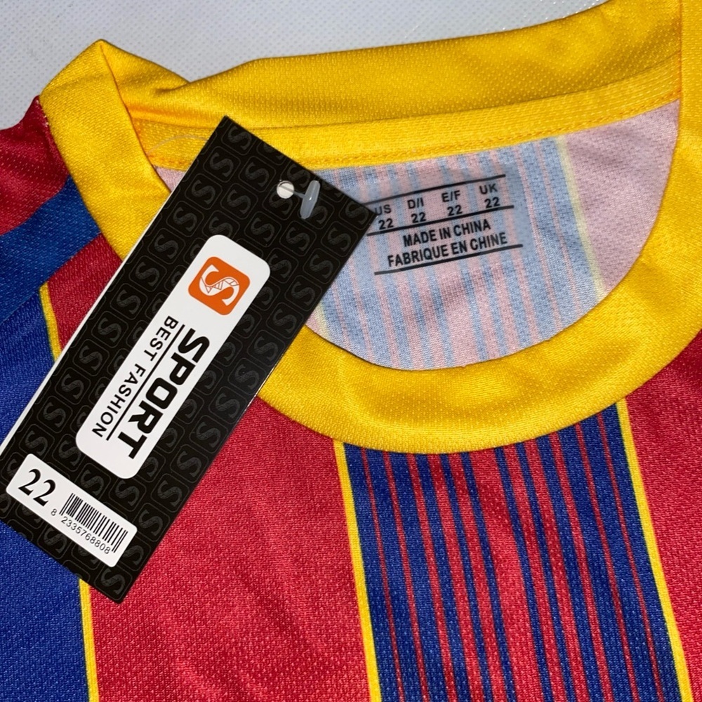 NEW Rezseitl Soccer Football Jersey No 10 Girls/boys w/ Socks Sweat Band Size 22 - Picture 2 of 9